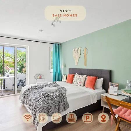Sali Homes - Cozy Studio In Bayreuth With Ideal Access To A9 - Perfect For Ski And Cycling Enthusiasts! Zewnętrze zdjęcie